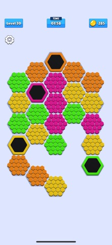 Hexa Hole Puzzle Screenshot 4 of 5