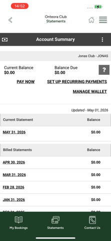 Onteora Club iPhone screenshot