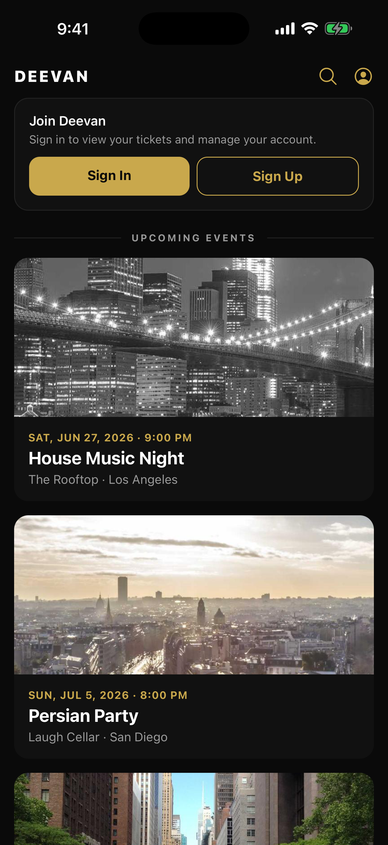 Deevan Events screenshot 3
