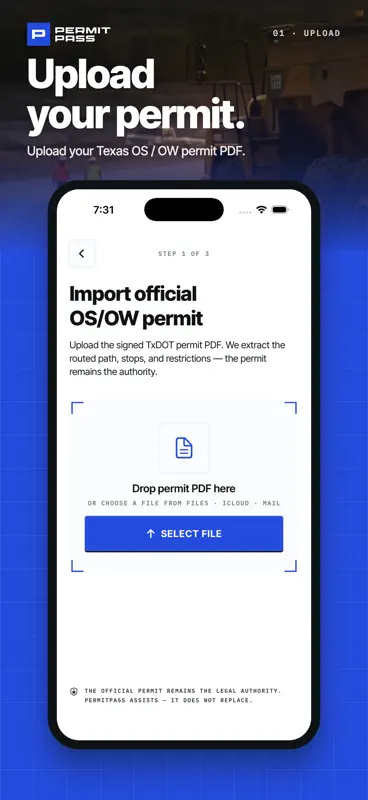 PermitPass App screenshot 1 of 5