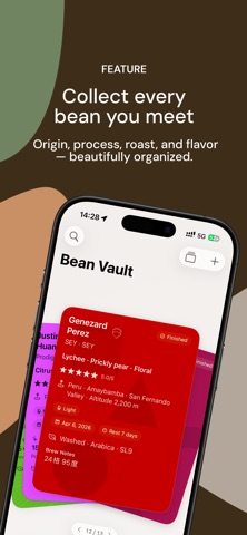 Coffee Bean Vault iPhone screenshot