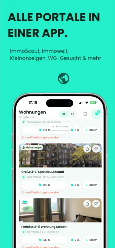 Immobot. Sofort Wohnung finden screenshot 5 of 6