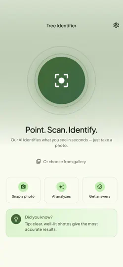 Captura de pantalla de Tree ID: Leaf Identifier en iPhone 2