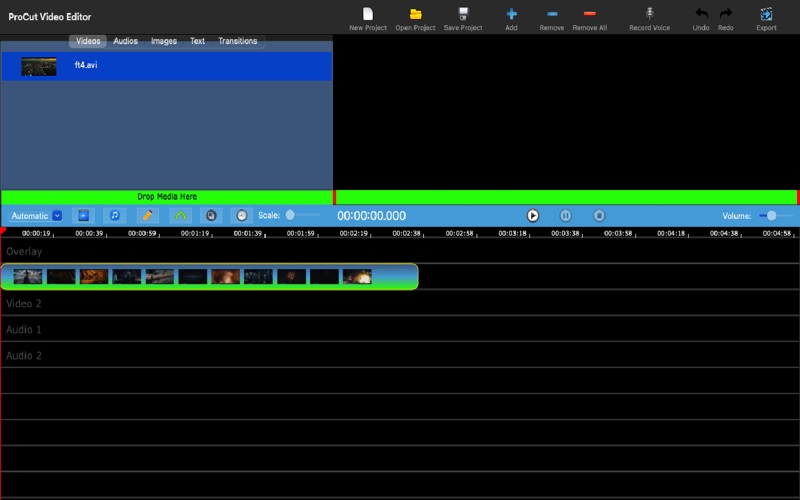 Screenshot #3 pour ProCut Video Editor