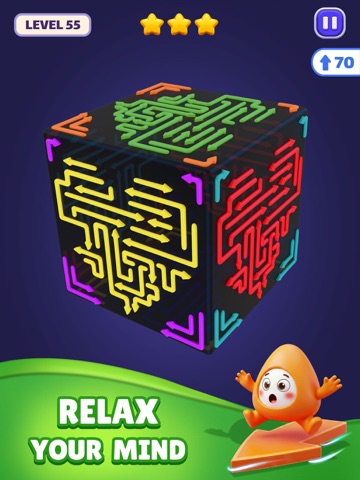 Arrow 3D Cube: Tap Away iPad screenshot