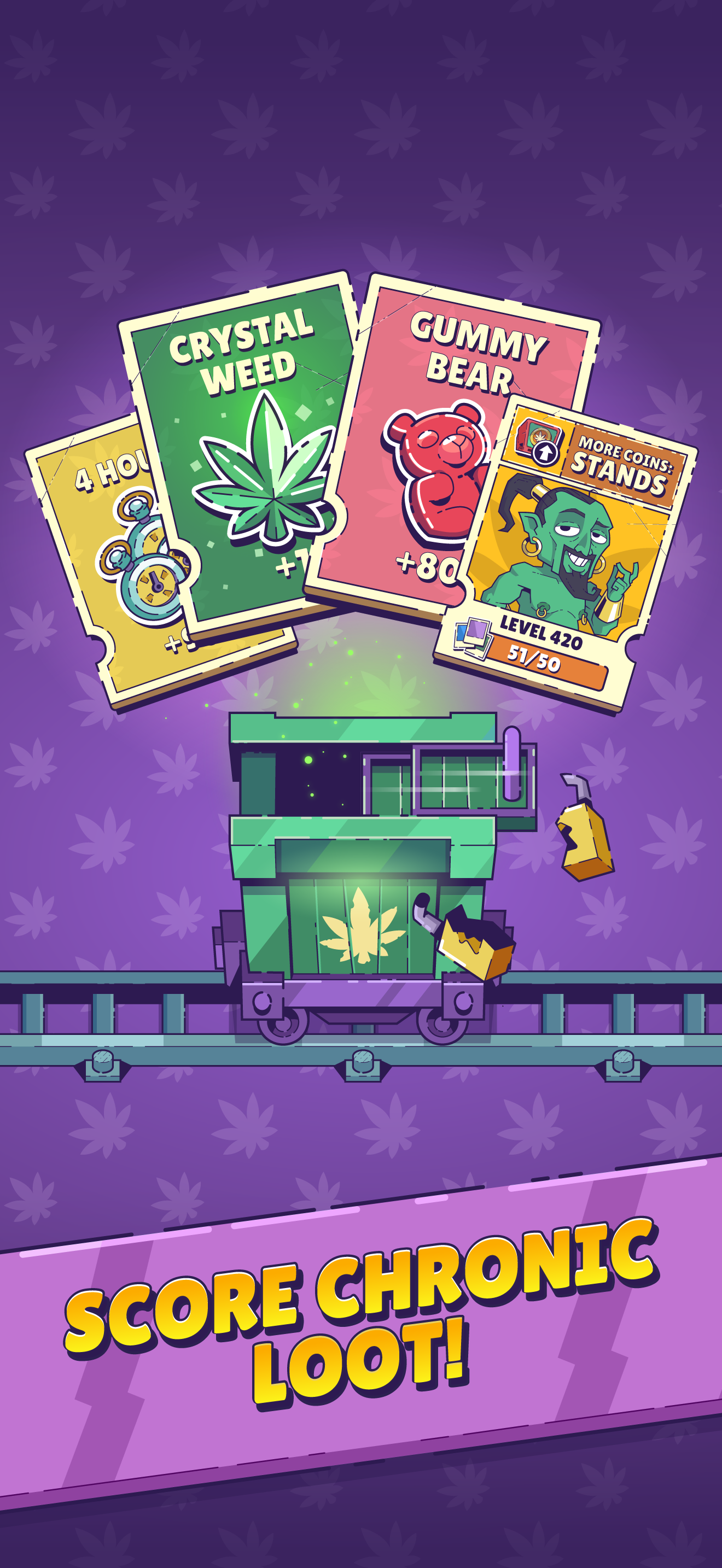 Weed Train: Idle Grow Tycoon