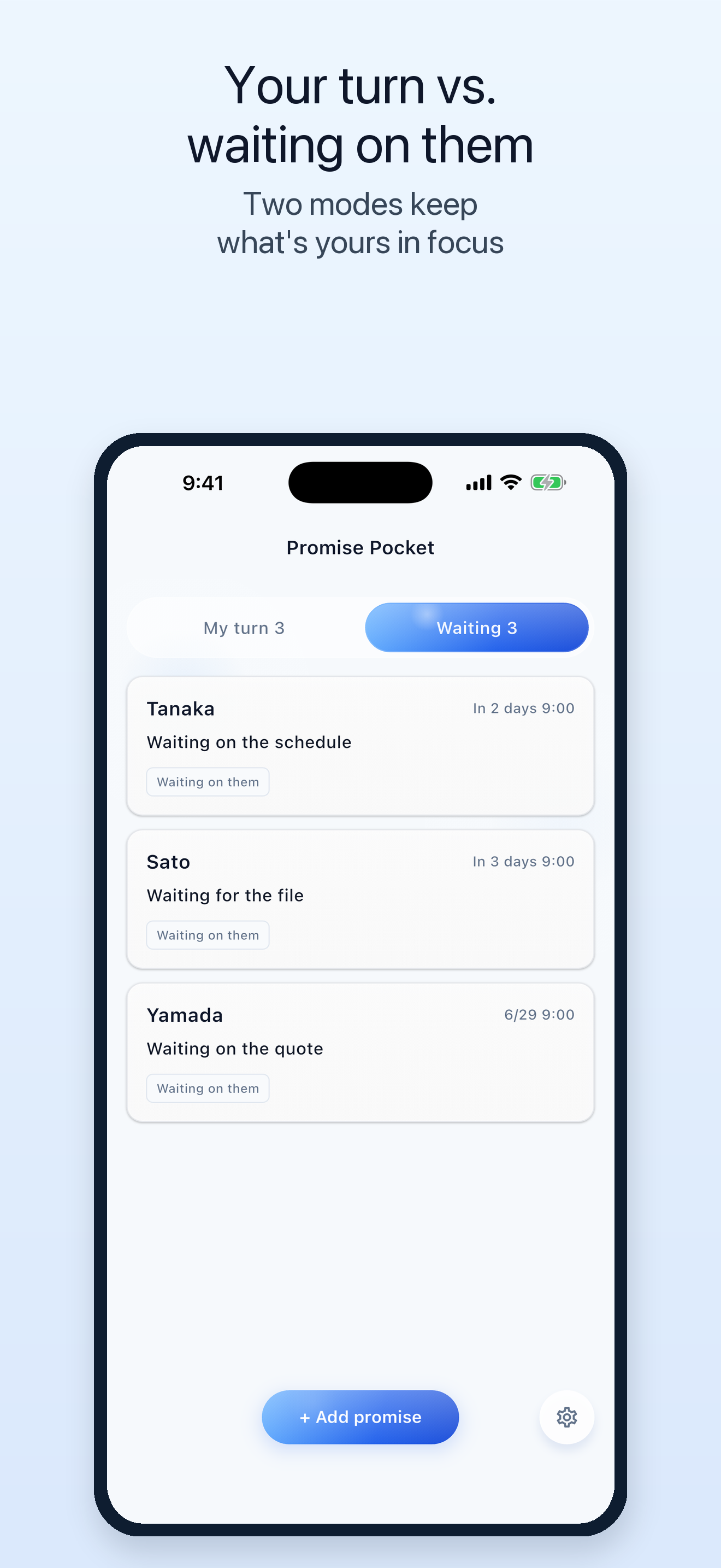 Promise Pocket - Reminders screenshot 4