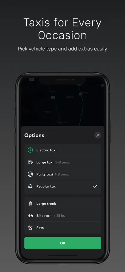 Capture d'écran 5 sur 6 de Dantaxi - Taxi booking