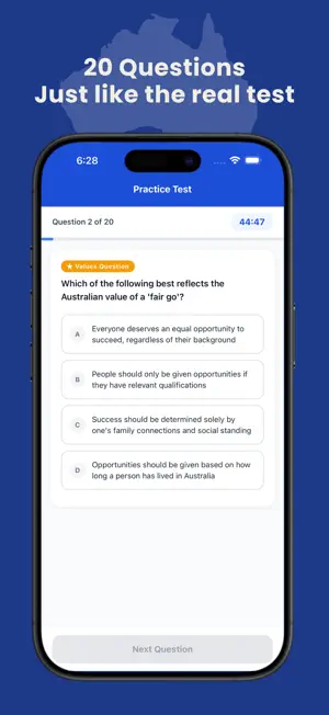 Aus Citizenship Test 2026 screenshot 3