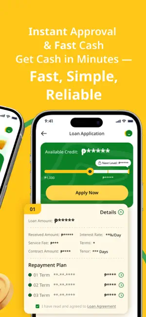 Pesos.ph Loan-fast cash loan iPhone screenshot 2