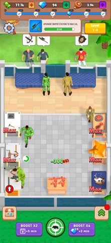 Meat Shop: Idle Hunt iPhone screenshot