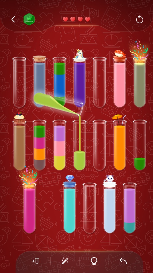 #4. Sort liquid : Water challenge (iOS) 由: Yoogalab SL