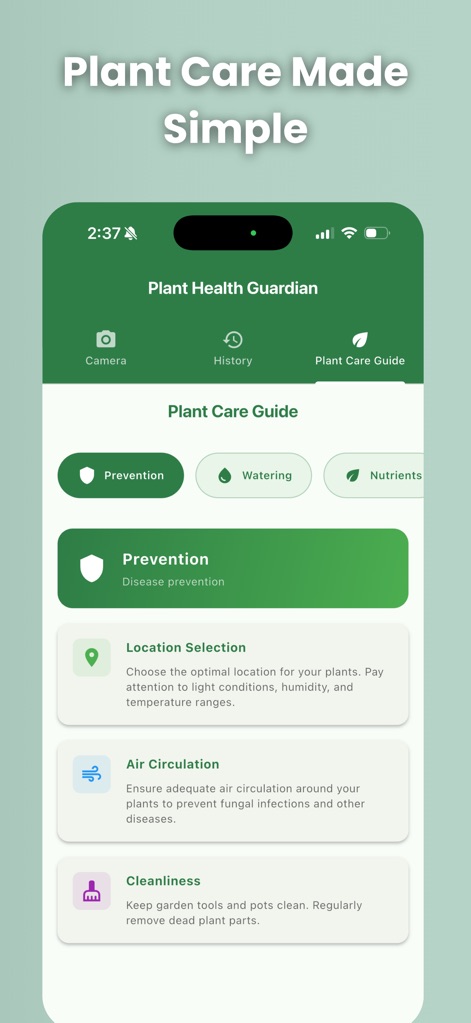 Plant Disease Identifier: Scan - Reference App | MWM