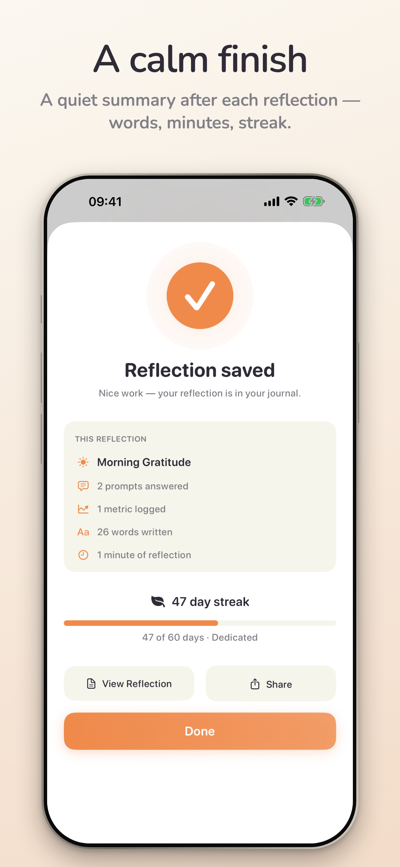 Reflection Space - AI Journal screenshot 5