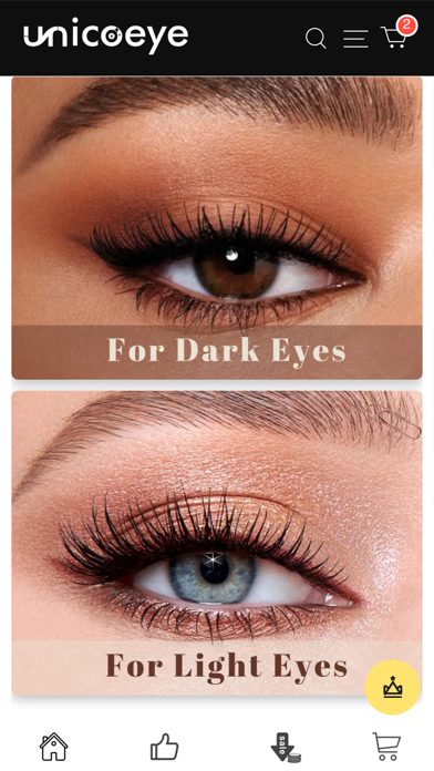 Shop Unico eye Store Screenshot