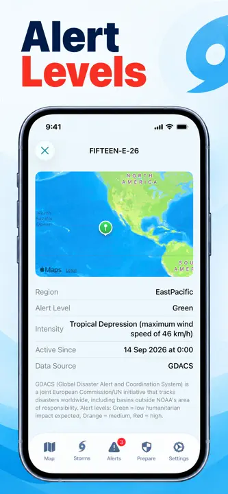 Hurricane Tracker & Storm Map screenshot 4