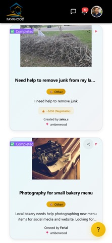 Favrhood screenshot