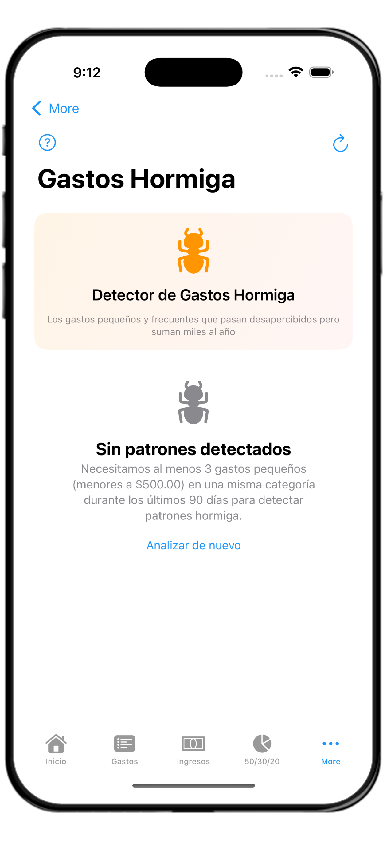 Gastos Hormiga