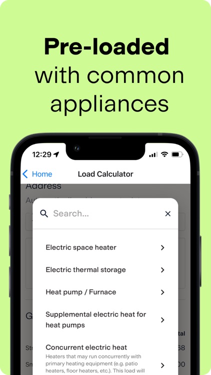 Electric Load Calculator
