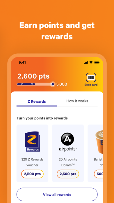 Z Energy App iPhone screenshot 3 - Lifestyle app