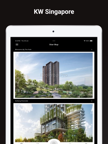 KWSG Projects iPad screenshot