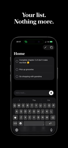 Chalk: Simple To Do Screenshot 1 of 10