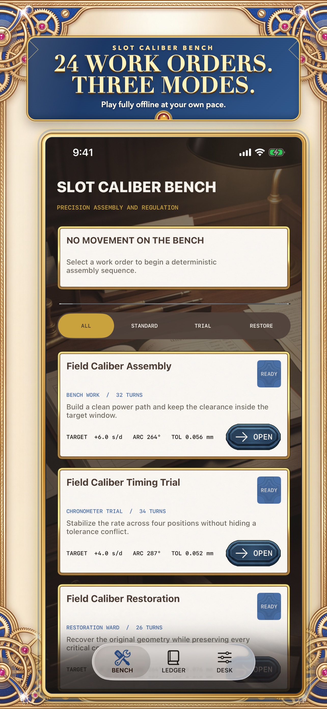 Screenshot 9 of Slot Caliber Bench
