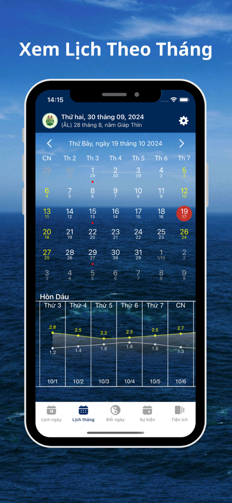 Lịch Nước Việt screenshot 3
