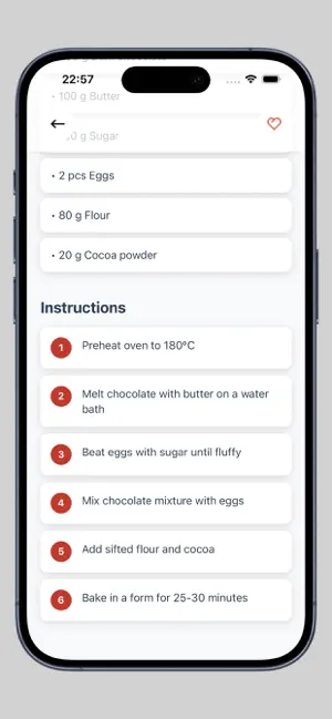 Recipe Vault - Cookbook iPhone screenshot 6