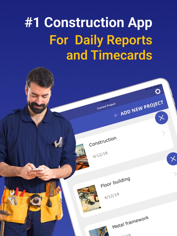 Screenshot #4 pour Construction Daily Log App