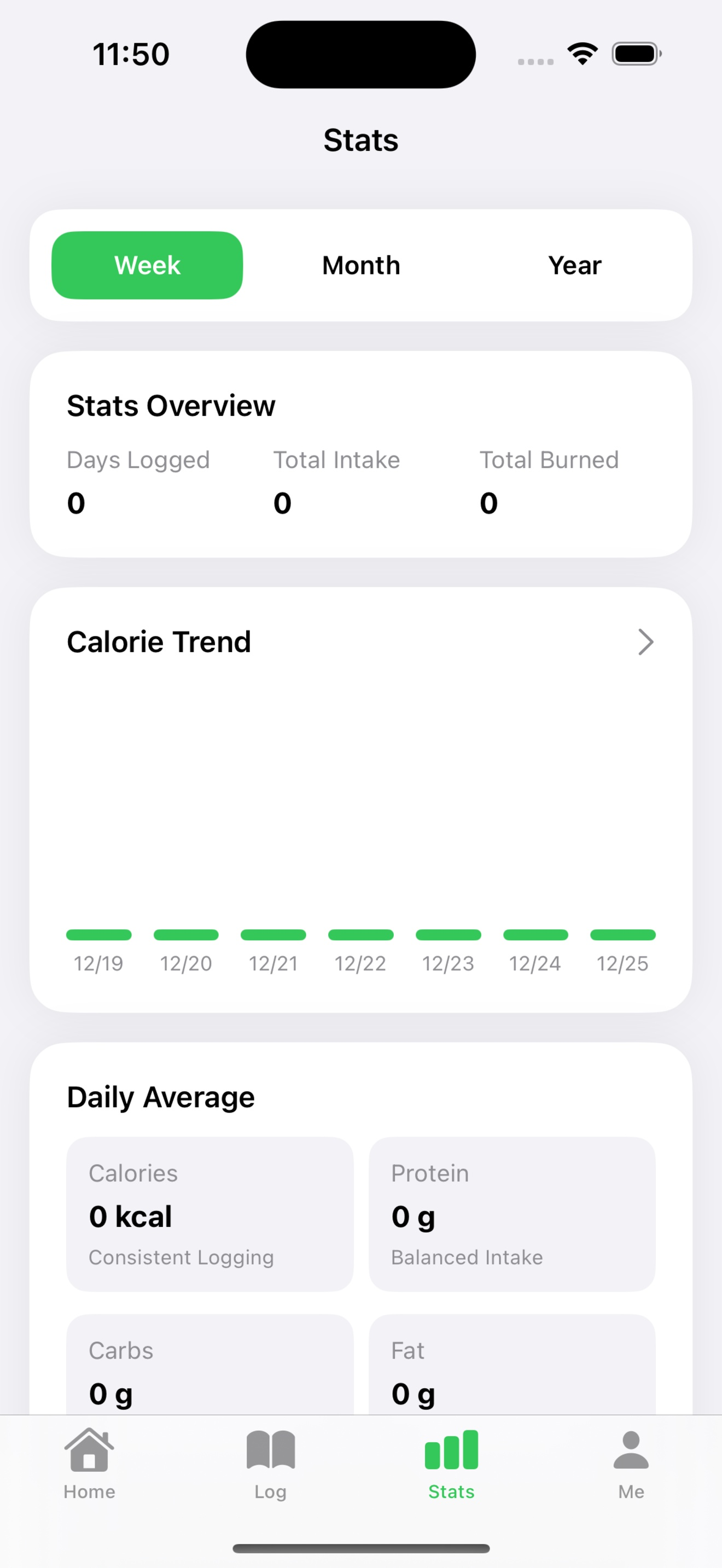 Calorie Record：Calorie Counter screenshot 3