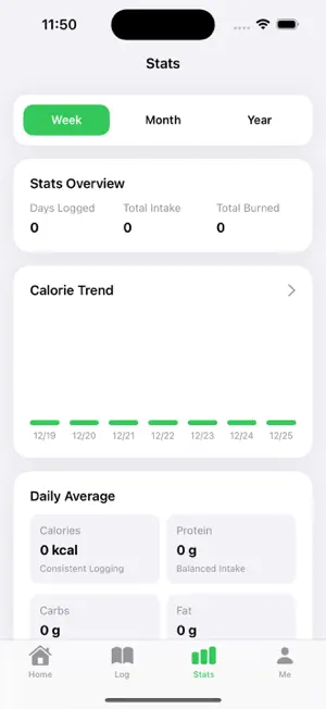 Calorie Record：Calorie Counter screenshot 3