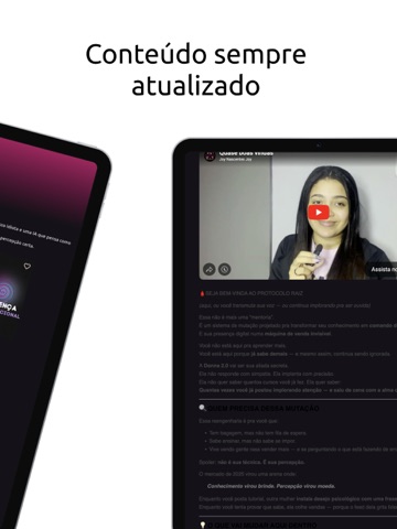 Escola - Educadoras da Beleza iPad screenshot