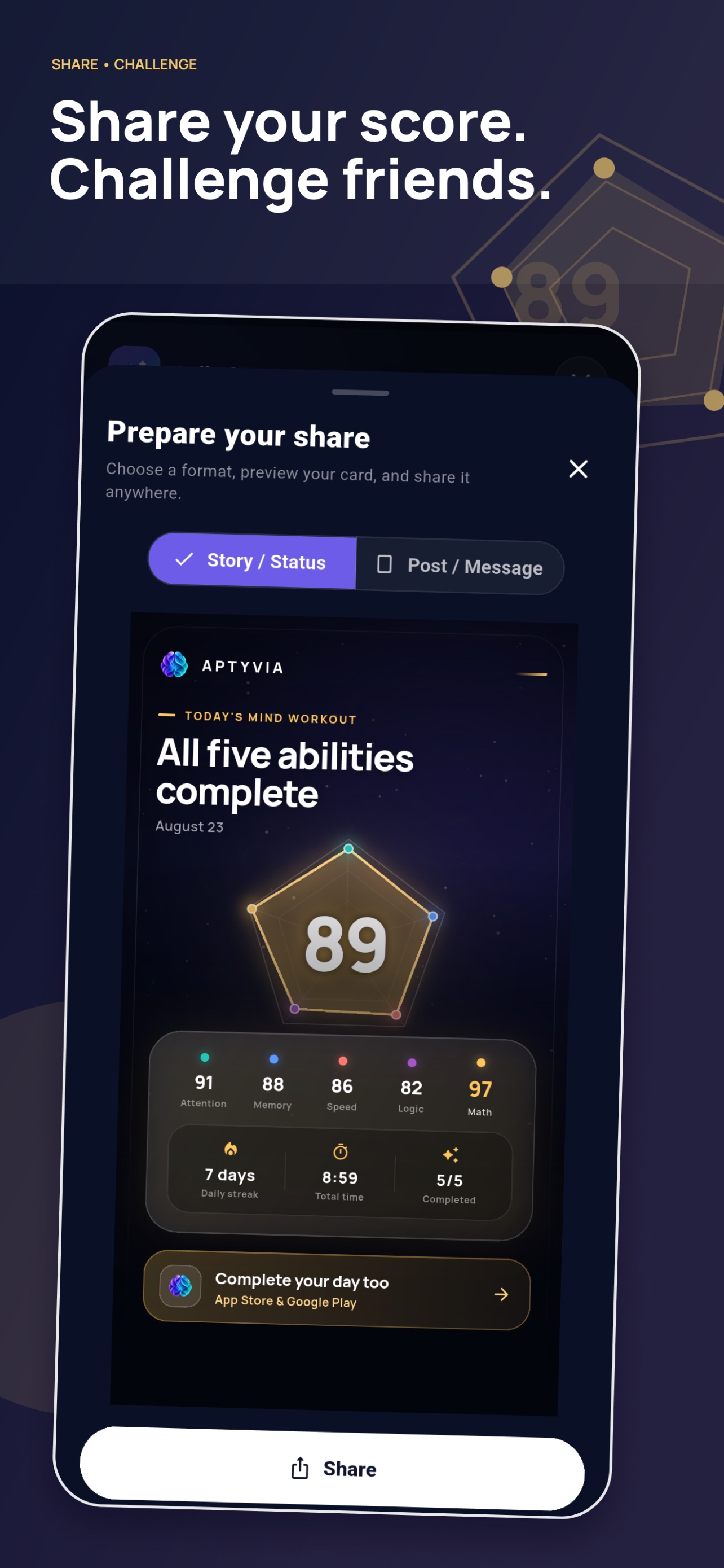 Screenshot 10 of Aptyvia: Brain Training Games