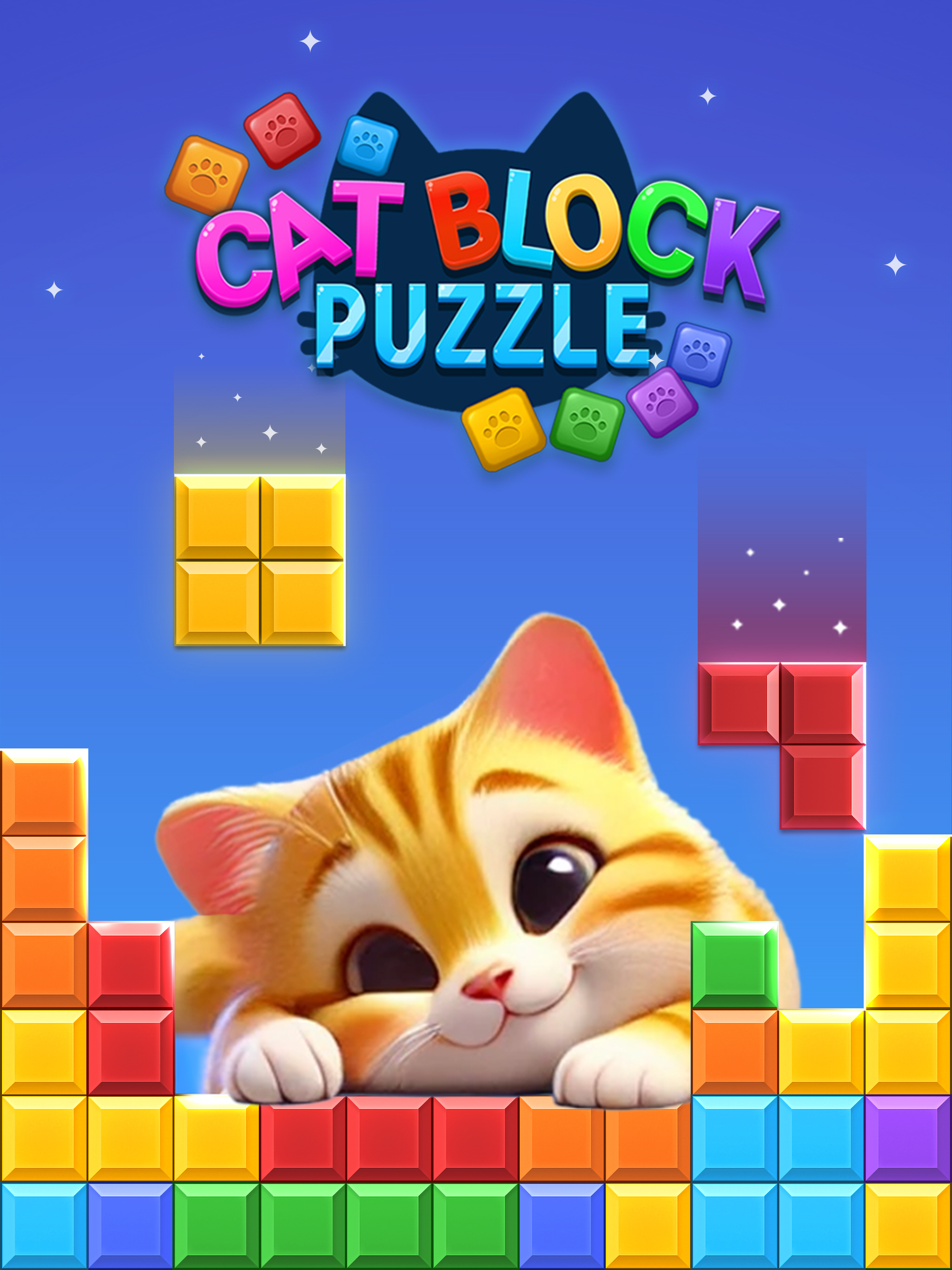 Cat Block Puzzle : Meow Blast