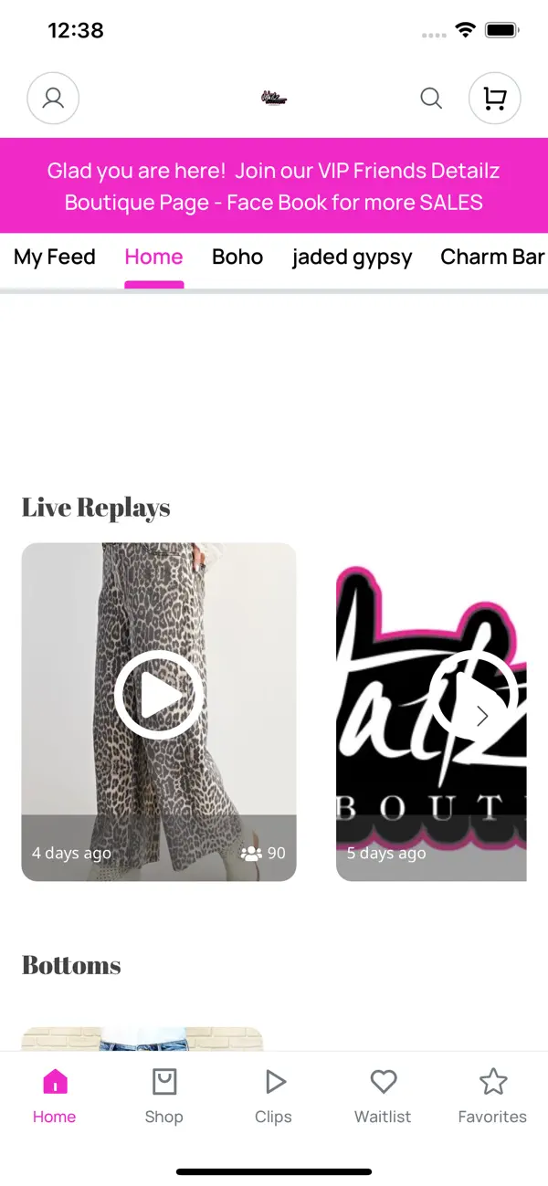 Screenshot #1 pour Detailz Boutique