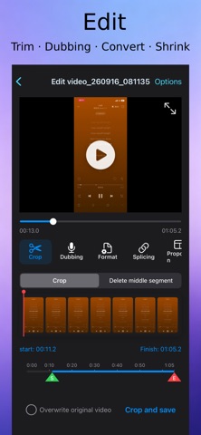 VibeRec-AV Record Edit Player Screenshot 3 of 5
