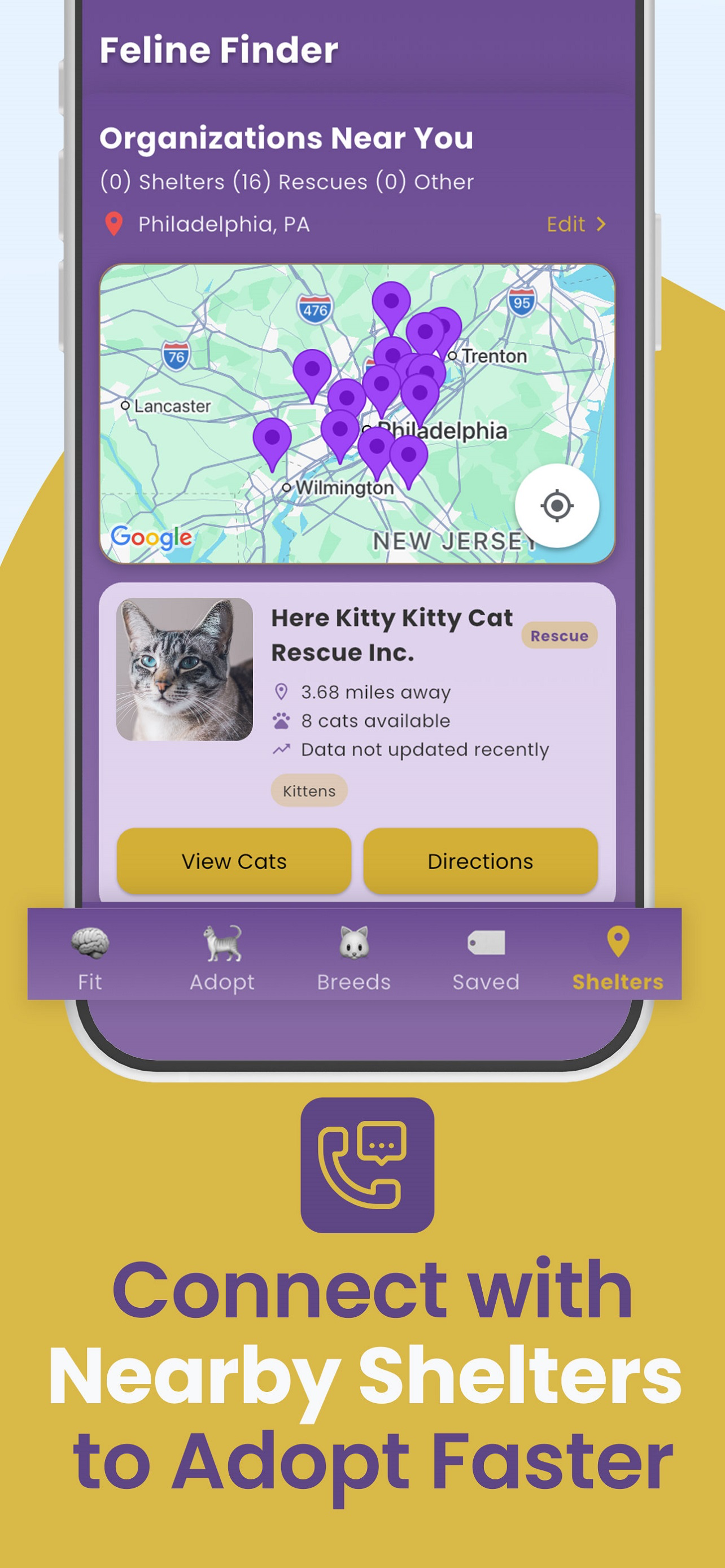 Feline Finder - When Adopting