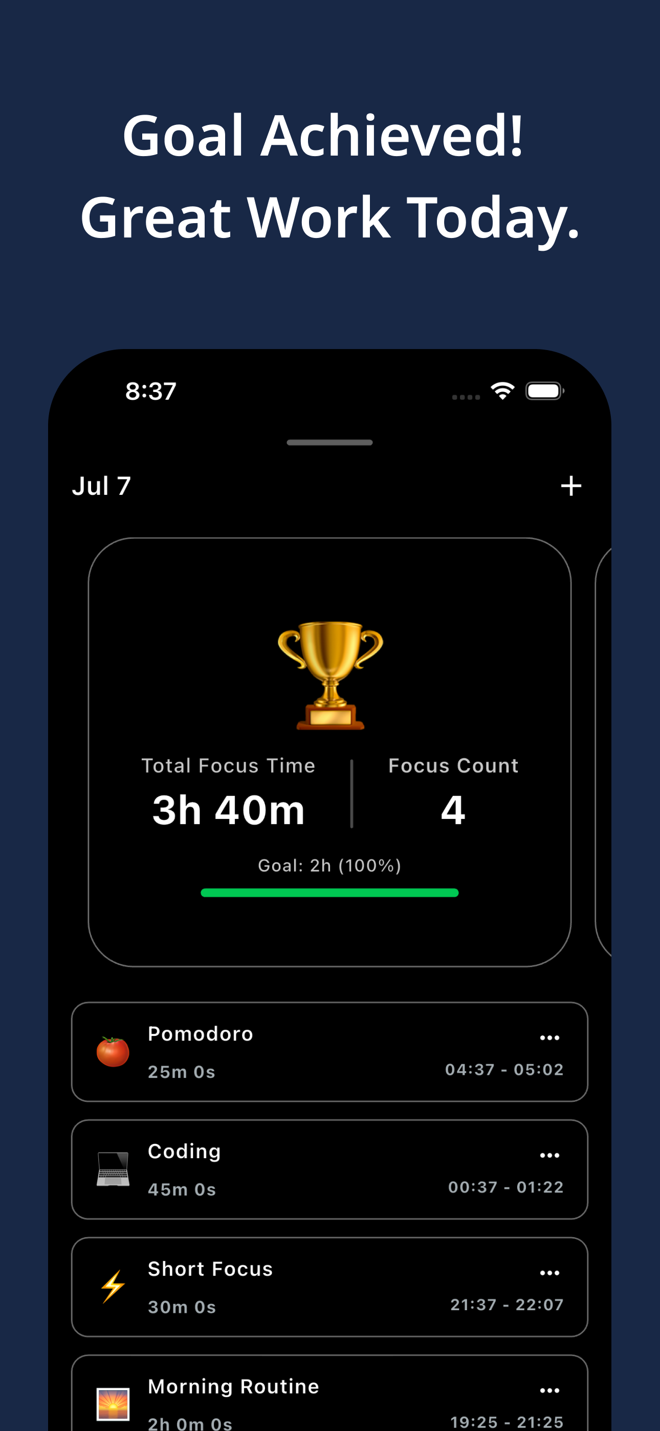 TodoTimer: Pomodoro Focus ADHD screenshot 8