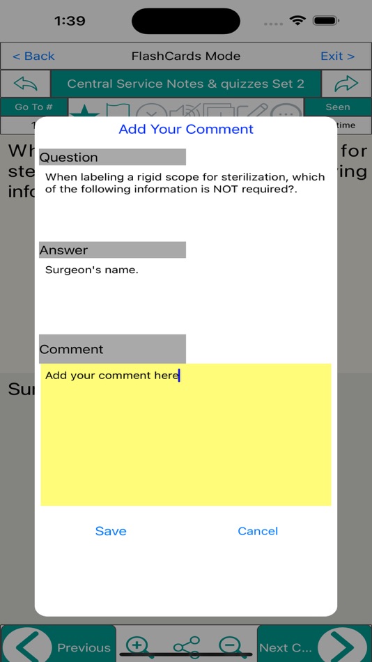 #6. Central Service Exam Review (iOS) 由: Karim SLITI