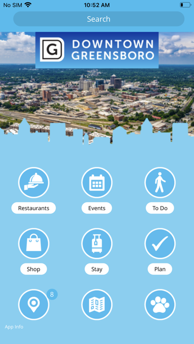 Downtown Greensboro Screenshot 1 - AppWisp.com Downtown Greensboro Screenshot 1 - AppWisp.com