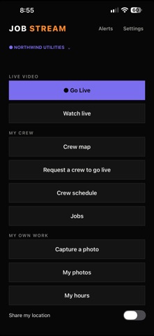 JobStream Live iPhone screenshot