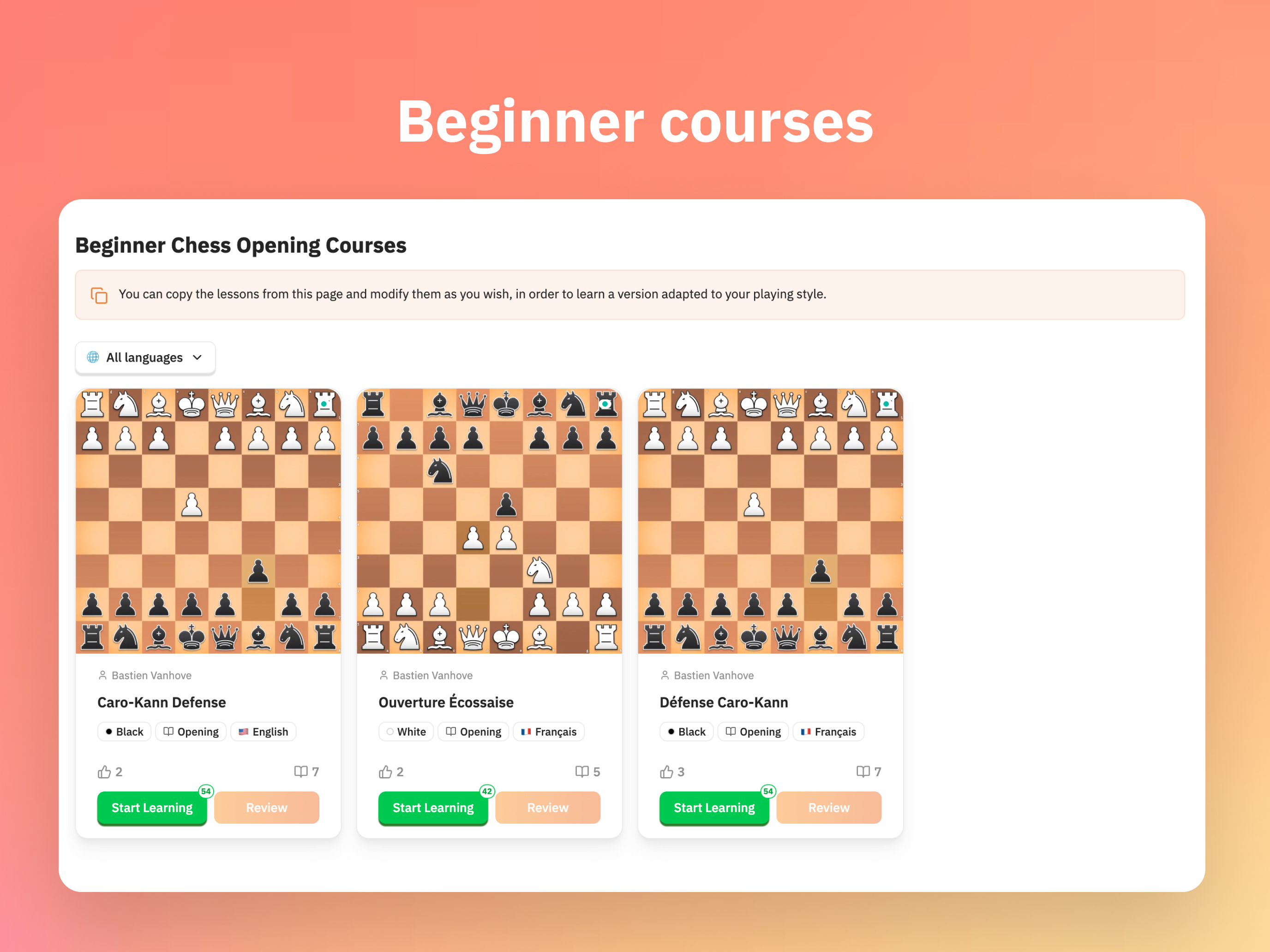ChessFlare : Learn Chess
