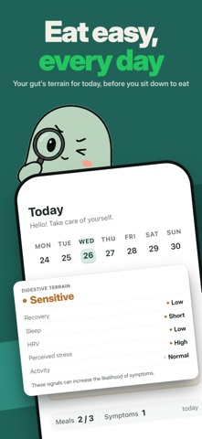 Nutae: FODMAP & IBS Tracker Screenshot 1 of 6