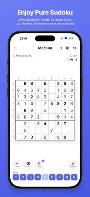 Sudoku: Daily Challenge screenshot 1