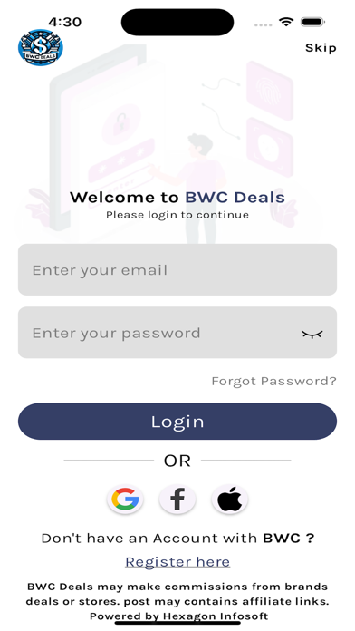 BwcDeals Screenshot 2 - AppWisp.com BwcDeals Screenshot 2 - AppWisp.com