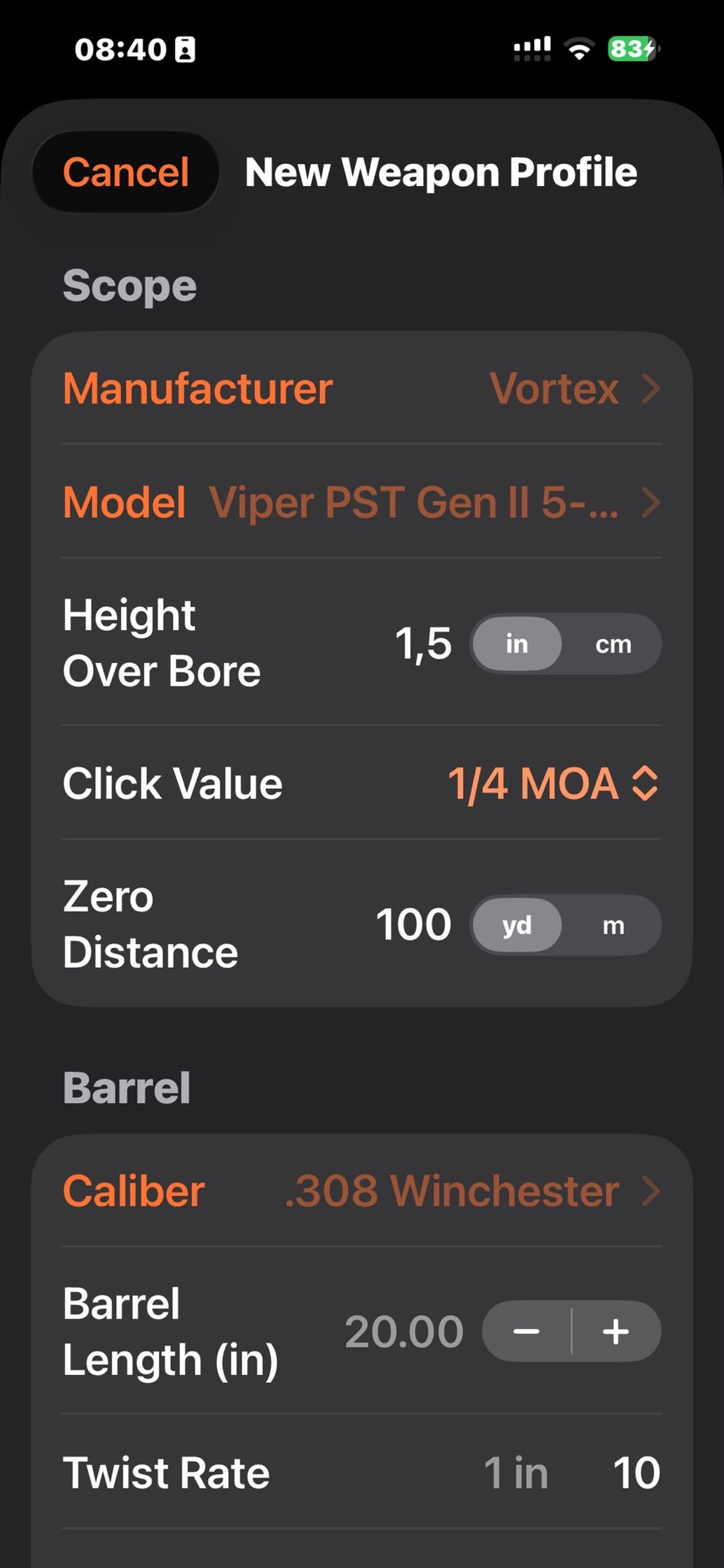 Screenshot 6 of Vector Ballistic