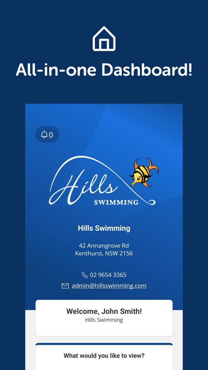 Hills Swimming