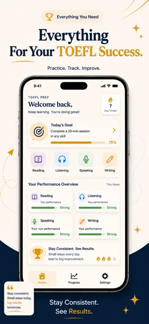 TOEFL Prep: iBT Practice 2026 screenshot 4