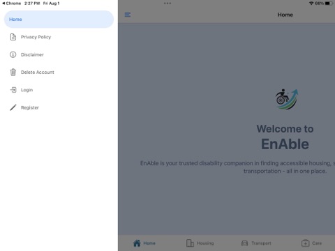 EnAble Access iPad screenshot 6 - Lifestyle app